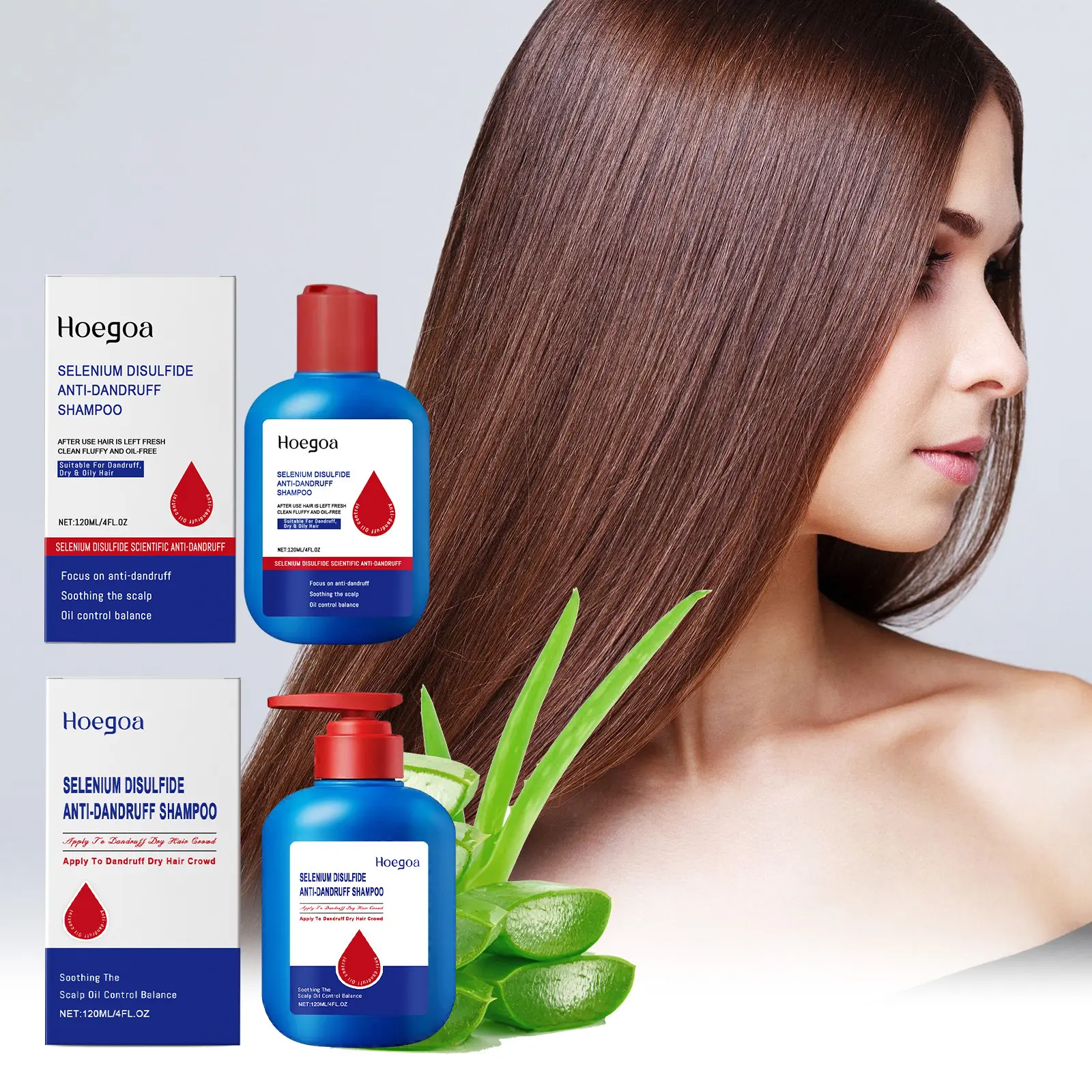 Selenium Disulphide Shampoo Oil Control, Soothing, Refreshin