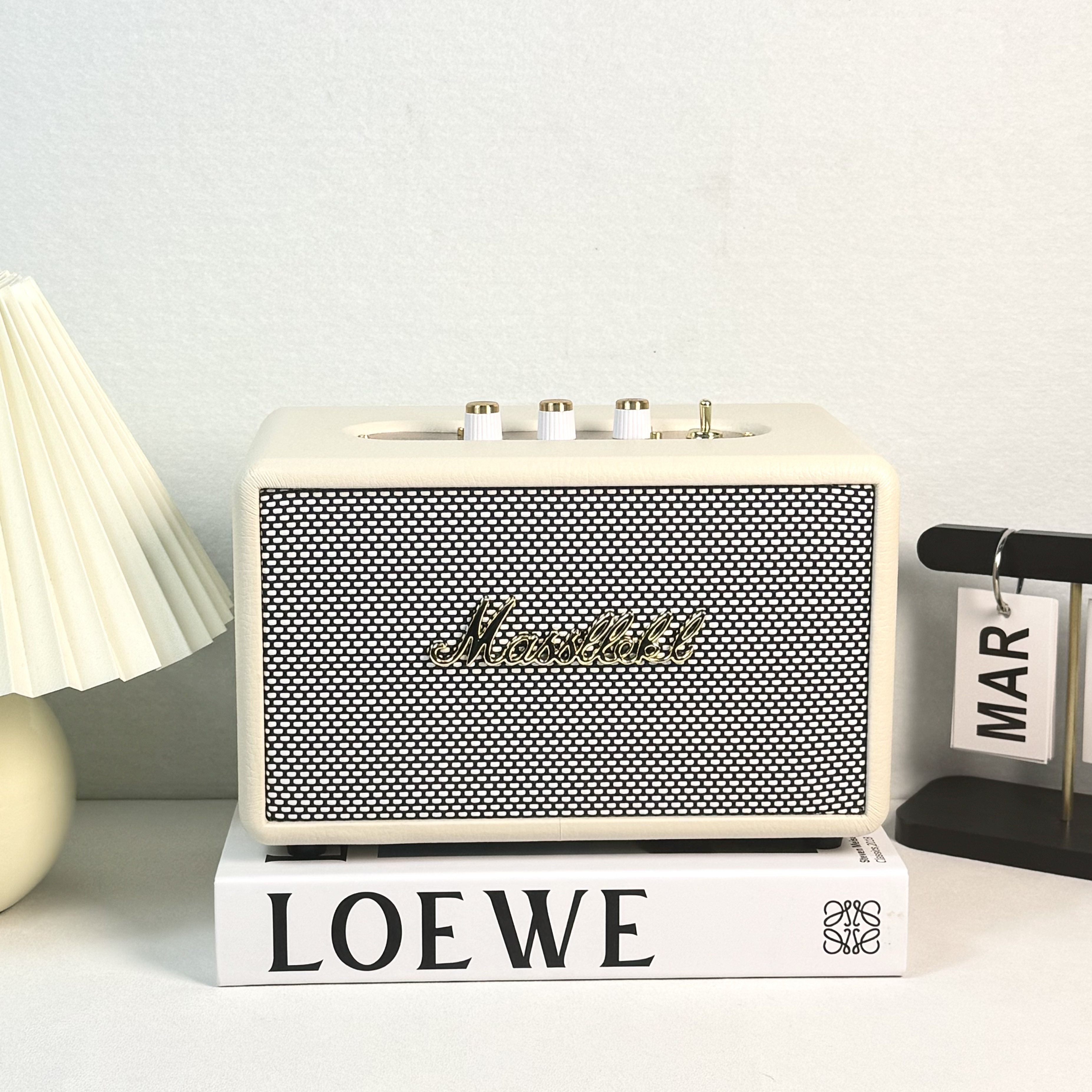 新款音箱马歇尔音响模型/样板间家居摆件装饰品/非真机不能播放