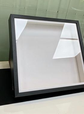 中空画框手工作品纪念DIY摆台挂墙立体展示相框支持定做内空尺寸