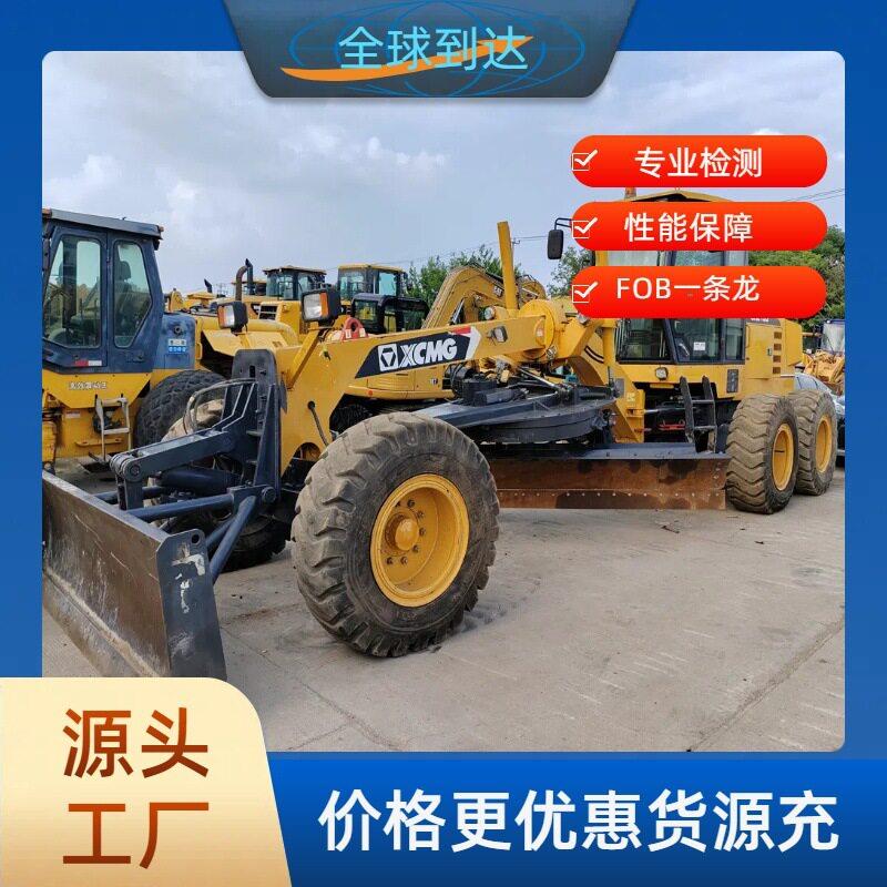 外贸供应二手平地机,徐工GR1803二手180平地机松土器推土铲