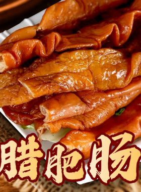 烟熏腊肥肠2斤湖南土特产农家特色柴火腊味干货猪大肠腊肉腊肠