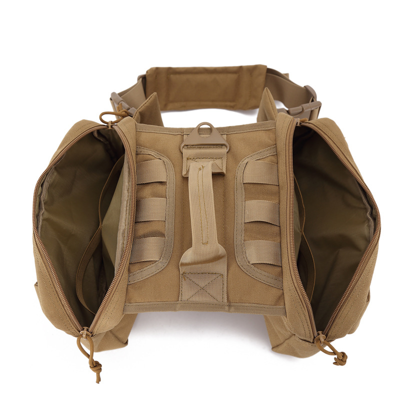 1000D战术狗背心户外大型犬训练服防水狗衣服 军迷款作战宠物套装