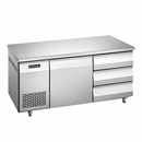 冷柜 抽屉式 冷藏工作台保鲜操作台商用厨房冰柜饭店不锈钢冰箱卧式