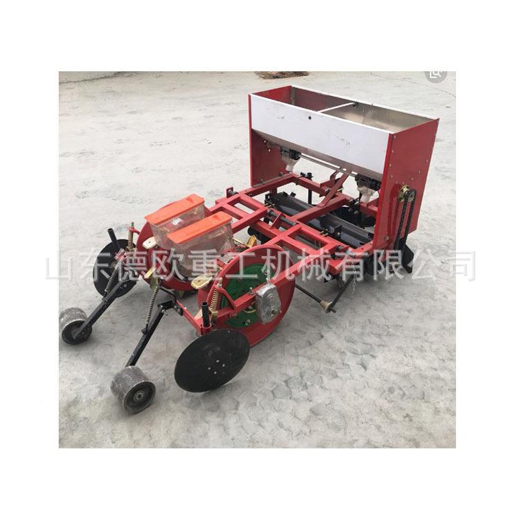 HEU四机轮施肥播种 谷会破坏地膜玉米精播机 不农业物种植机生产