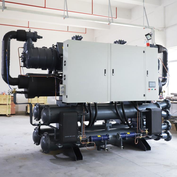 厂家6SCY-600D00p水冷杆工式冷水机温组全冷全热回收低萃取冶炼业