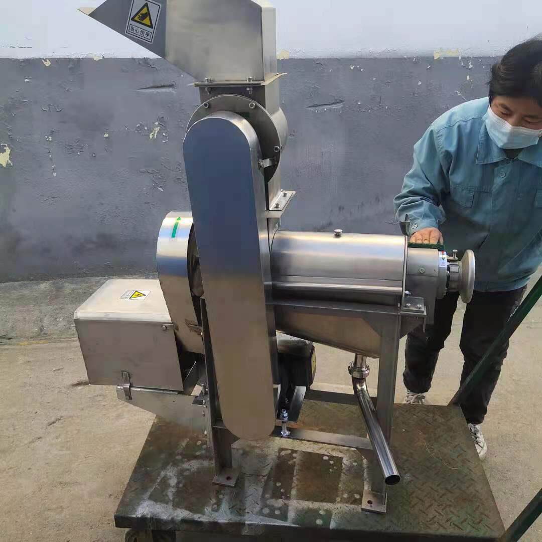 商用洋葱榨汁机 不锈钢蔬菜渣汁分离机 工业用水果破碎榨汁机
