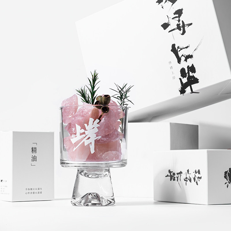 香薰精油扩香石无火晶石卧室内持久家用高级白茶客厅清新女生礼物