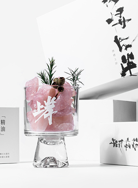 香薰精油扩香石无火晶石卧室内持久家用高级白茶客厅清新女生礼物
