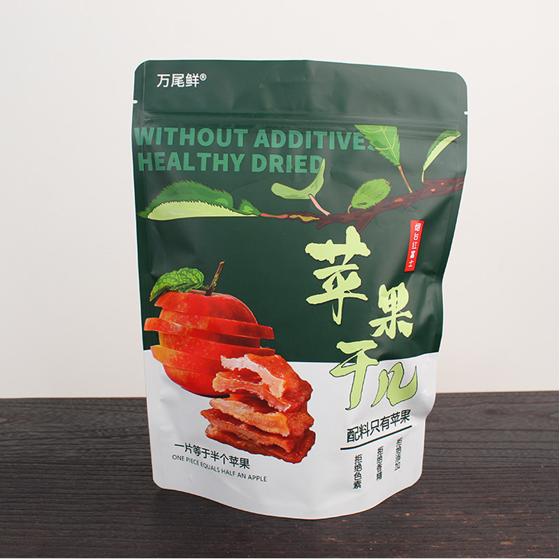 万尾鲜苹果干390g 烟台特产不添加糖0脂肪三蒸三晒果干孕妇零食