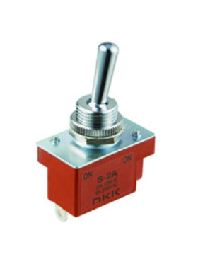NKK摇臂开关S2A S-2A 15A125VAC/6A125VAC 3脚2档 两常开钮子开关