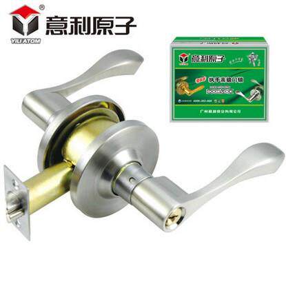 不锈钢球形执手锁门锁室内卧室房门锁纯铜锁芯锁具