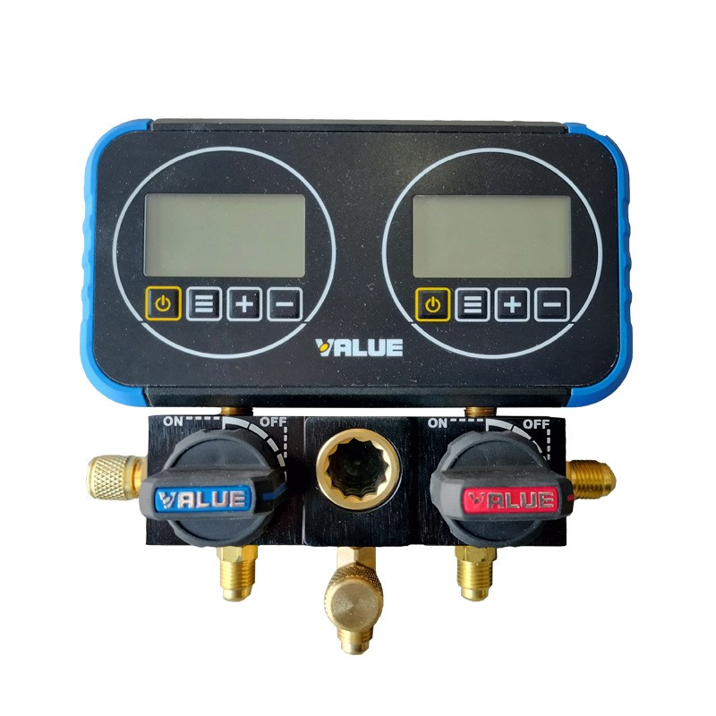飞越VRM2-0101i数字加氟表 冷媒加氟双表阀 制冷剂雪种表