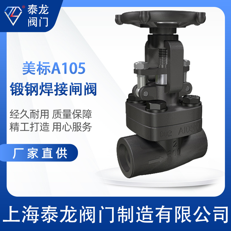 Z11H Z61H-150LB 内螺纹锻钢闸阀 丝口NPT800LB焊接锻钢闸阀 泰龙