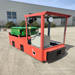 供应煤矿用1.5T架线式电机车工矿电机车 窄轨架线式电阻调速机车