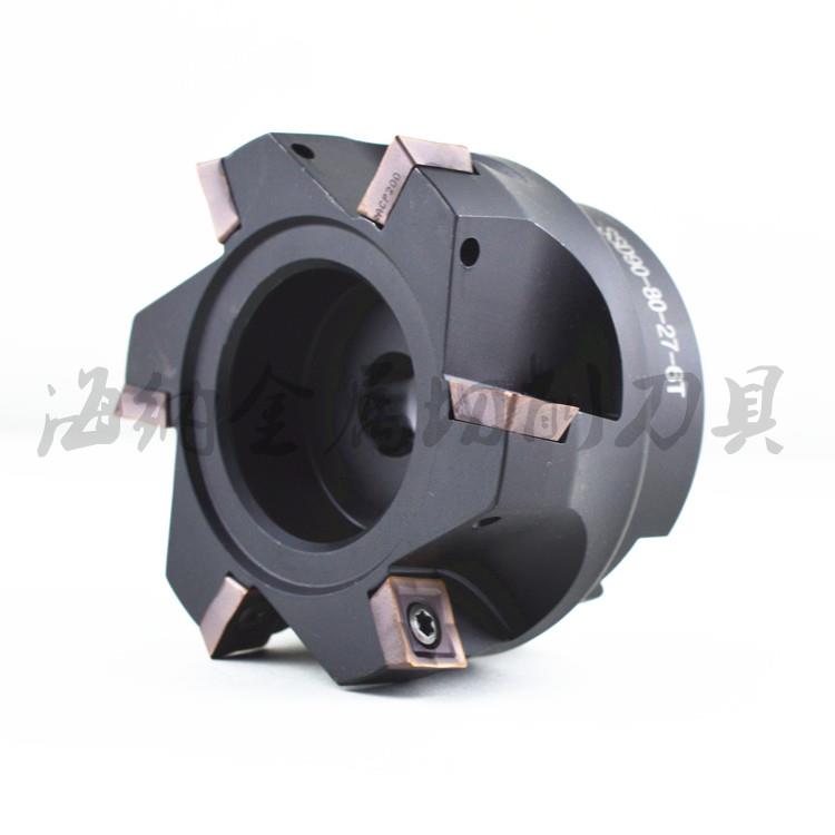 海纳WFMF4000直角方肩平面铣刀盘XDMT120408硬质合金数控刀具刀片