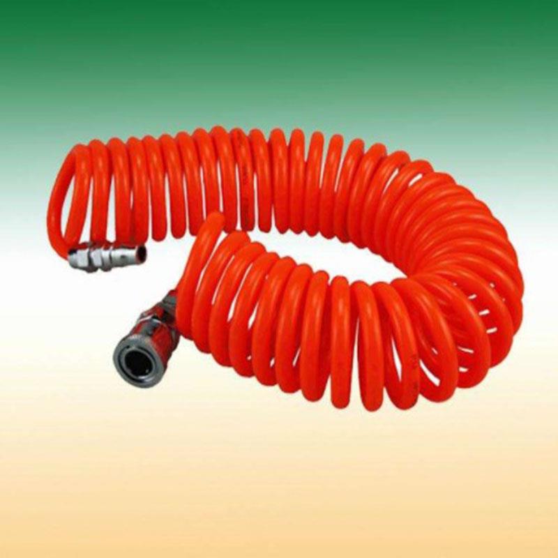PU PE管弹簧软管 伸缩弹簧管 螺旋管 φ8*5 风管 蛇型管