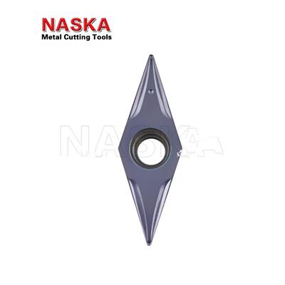 NASKA纳斯卡VCMT160404/08EX MU7025菱形硬质合金涂层数控车刀粒