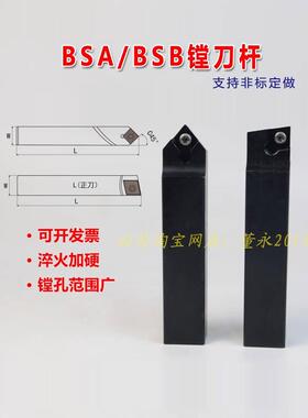 TZC/TQC/BSB/BSA1/2/3/4/5/6小粗镗杆45度盲孔/90度通孔粗镗刀头