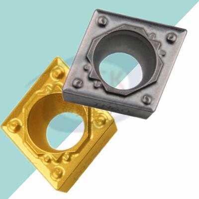 日本数控刀片55度菱形刀粒车床刀具CCMT060204/02-HQ金属陶瓷钢件