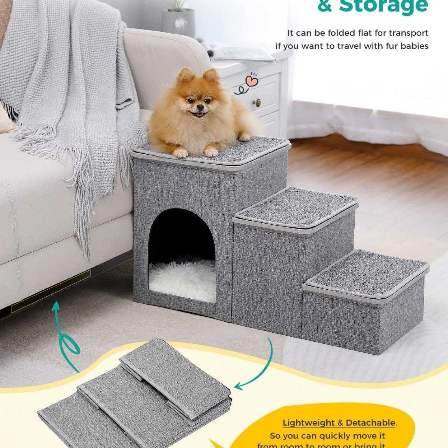 狗狗楼梯宠物老年犬爬梯猫咪台阶