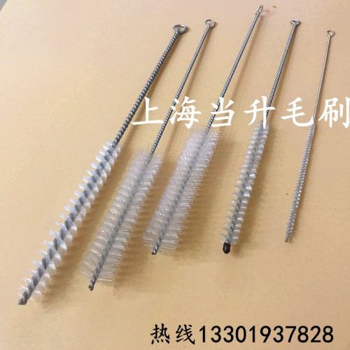 包邮尼龙试管刷瓶刷螺纹管道刷 圆孔清洗刷内孔刷 去毛刺刷小毛刷