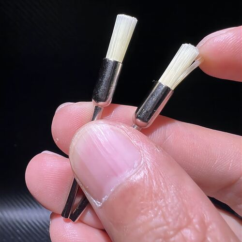 【海南发货】新款2.35柄电动硬毛纳米刷头文玩核桃底刷头