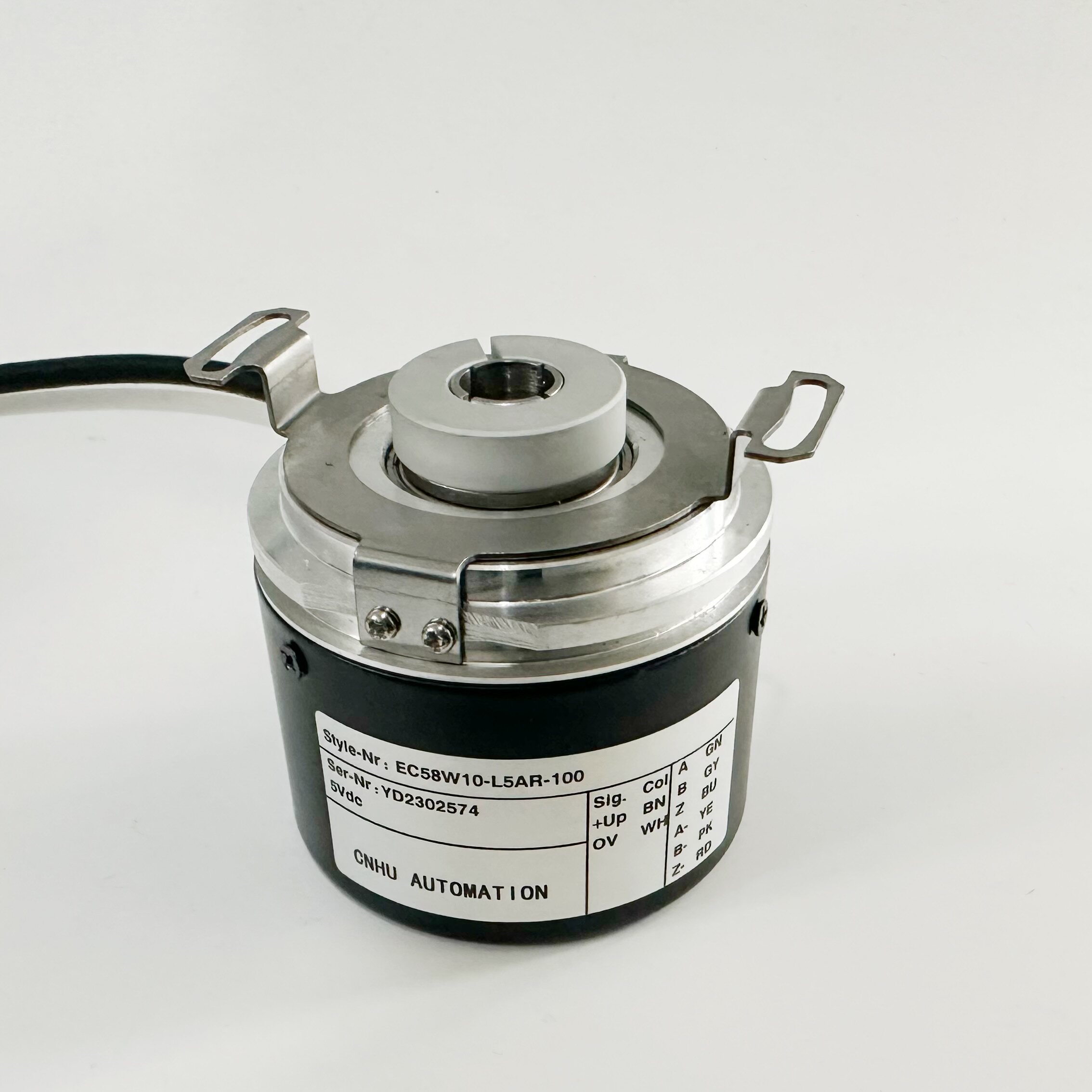 EC58W10-L5AR-100 P4PR H6AR6001000 2000 空心轴编码器孔8 12 15