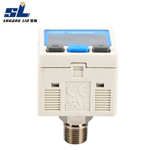 气动数显压力开关ISE30A高压/ZSE30AF/ZSE30A-01-N-L负压表替SMC