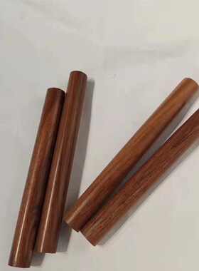擀面杖实木赶面棍鸡翅木家用不粘擀饺皮大号小号烘焙专用干面棍