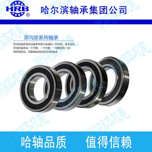 HRB 6017-2RZ 180117 向心深沟球轴承 内径85mm 外径130mm 厚22m