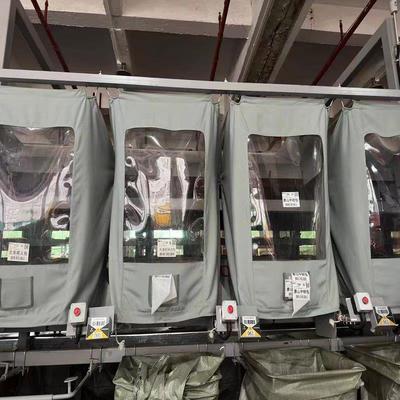 快递分拣机格口袋加厚大容量循环集包袋布袋麻布袋定制直落滑道袋