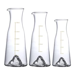 创意冰山醒酒器玻璃家用白酒分酒器小号酒壶100ml洋酒小扎壶饭店