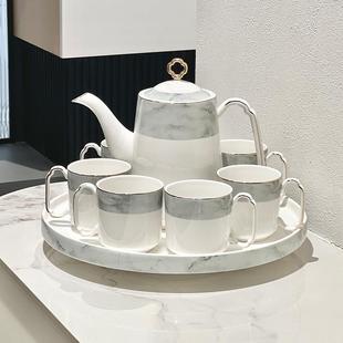 2024新款 中国风高档轻奢茶具套装 水杯家用客厅茶杯陶瓷乔迁送礼盒