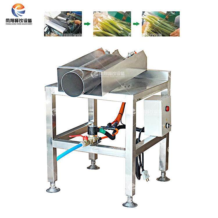 厂家直销小型吹葱皮机台式商用大小葱剥皮机青葱去皮脱皮机器