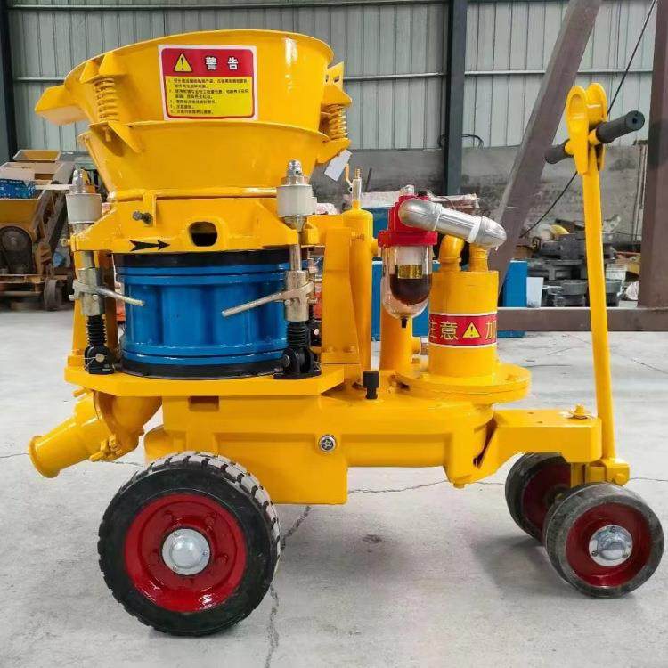 煤矿巷道PZ转子式喷浆机现货干湿混用机气动防爆喷浆机