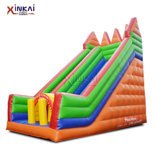 外贸热销户外充气水上乐园滑梯卡通造型充气城堡家用室内蹦床滑梯