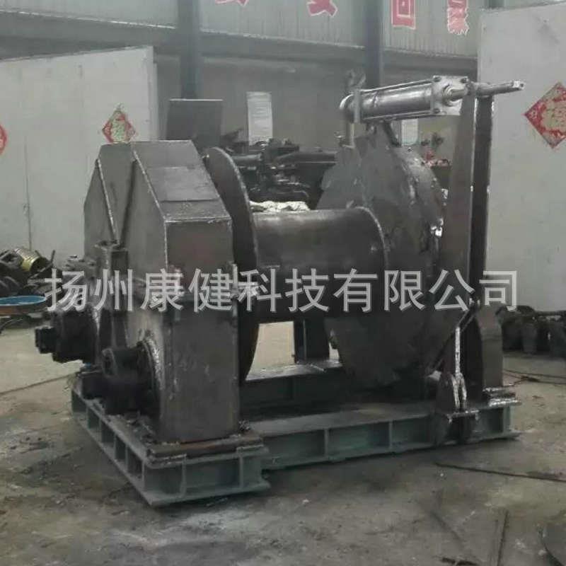绞厂柴动起锚家供应船用电动动液压尾绞双绳拉船力锚柴起锚机车绞