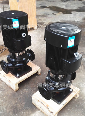 TD65-22G/2立式管道泵 热水管道离心泵 循环增压泵