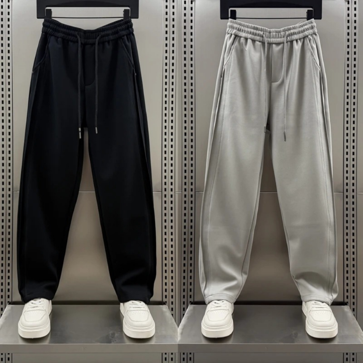 秋季新款男士简约风舒适休闲裤