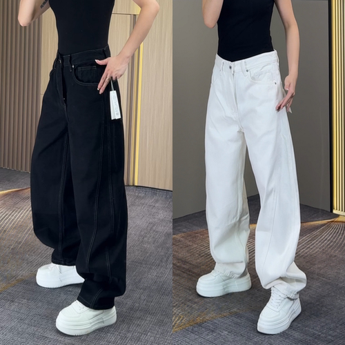 冬季男士新款潮流加绒牛仔裤
