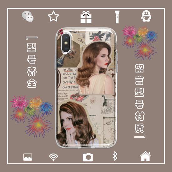 拉娜德雷手机壳LanaDelRey适用打雷姐苹果15手机壳iphone13/promax华为MATE60小米14/OPPO/VIVO周边P60同款P5