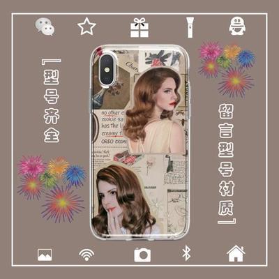 拉娜德雷手机壳LanaDelRey适用打雷姐苹果15手机壳iphone13/promax华为MATE60小米14/OPPO/VIVO周边P60同款P5