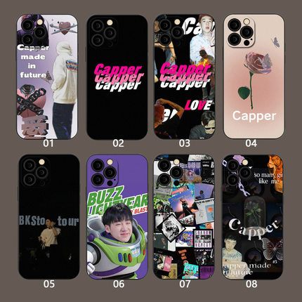 capper同款苹果14说唱华为专辑小米13手机壳适用荣耀80iphone12promax/mate50/p50/vivo/oppo/11/XR/X90/K10