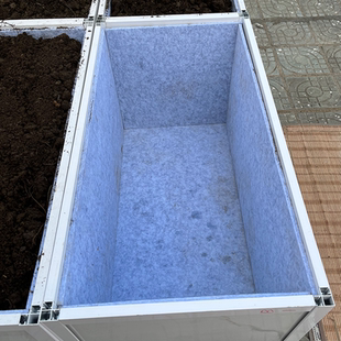 聚酯纤维板瓷砖花箱配套挡土隔泥沙防漏土专用隔热保湿种植箱配件