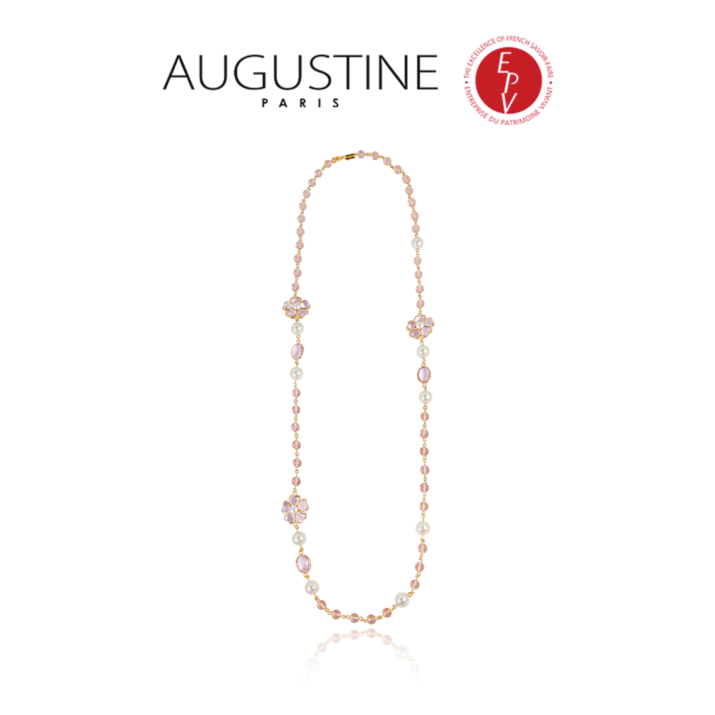 AZLOOK【法国进口】AUGUSTINE PARIS古法琉璃项链女高级感轻奢