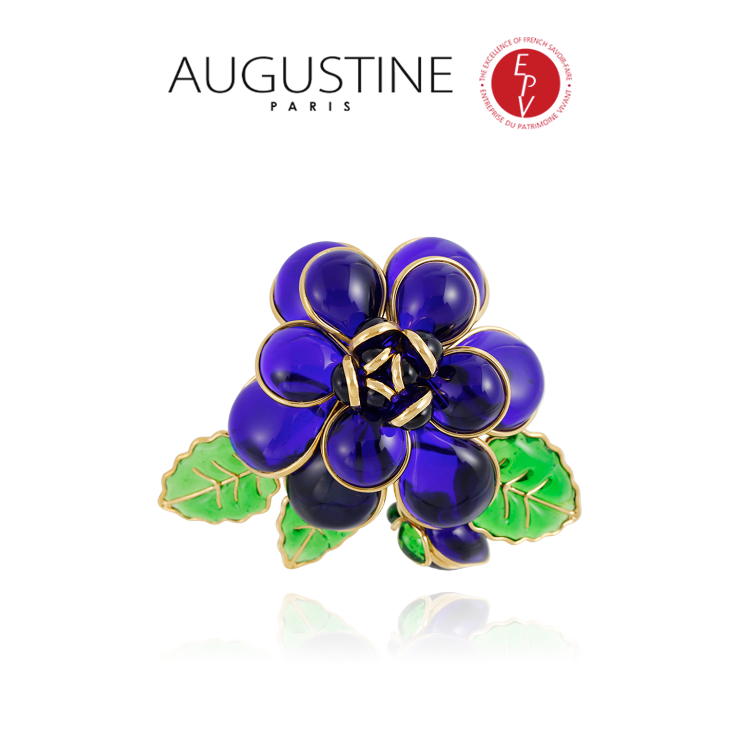 AZLOOK【法国进口】AUGUSTINE PARIS古法琉璃胸针女高级感轻奢
