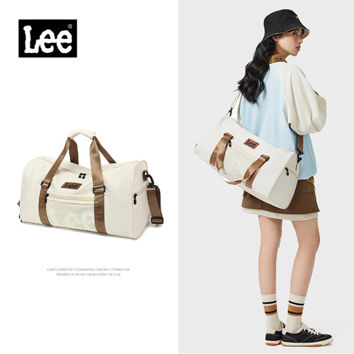 Lee潮牌休闲旅行包女健身包男