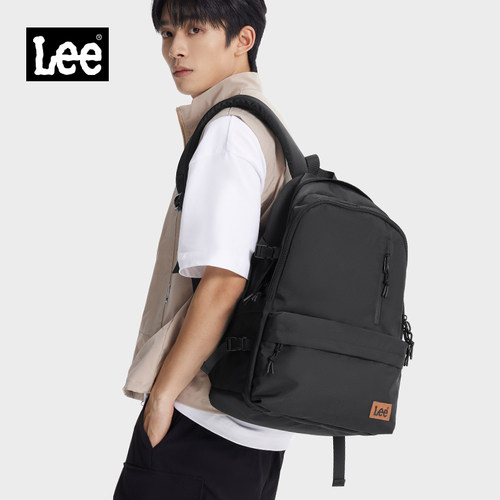 Lee双肩包轻便通勤背包电脑包