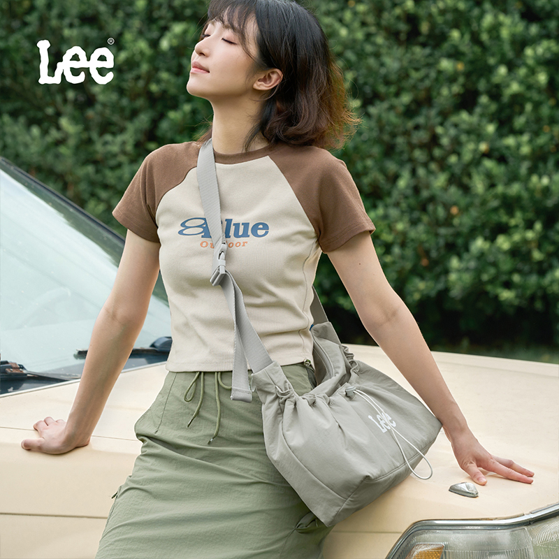 Lee慵懒单肩斜挎包通勤背包