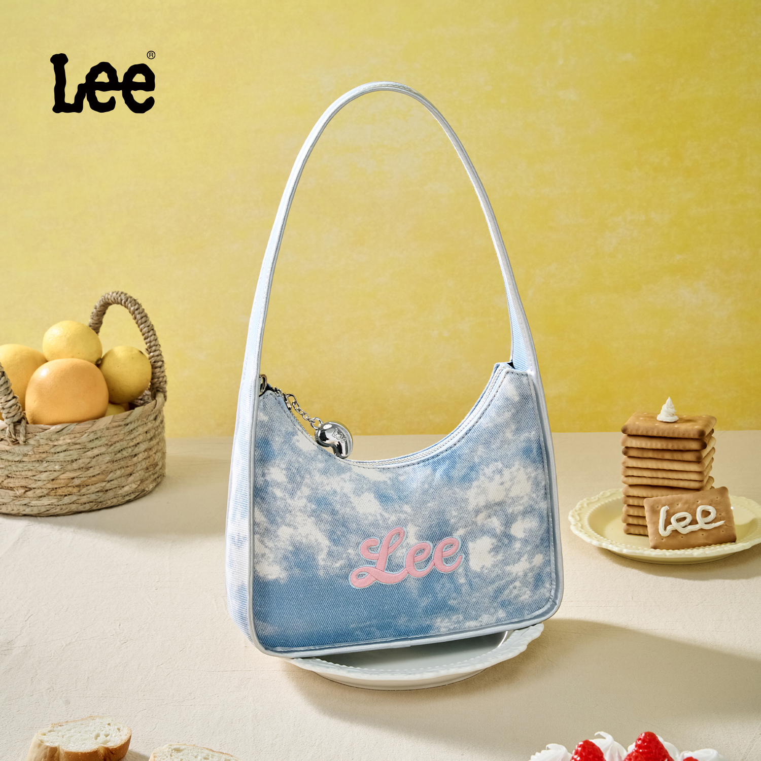Lee腋下包女百搭手提包